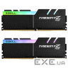 Оперативна пам'ять G.SKILL Trident Z RGB DDR4 3200MHz 32GB Kit 2x16GB (F4-3200C16D-32GTZR)