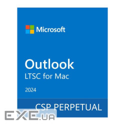 Microsoft Outlook LTSC for Mac 2024 Commercial Software, Perpetual (DG7GMGF0PN5W_0001)