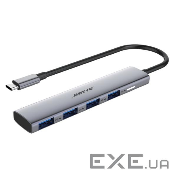Концентратор FrimeCom USB-C Boyye 4-в -1 (UC-403A)