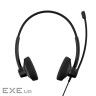 Навушники Epos Impact 100 MS Stereo USB-C+A Black (1001421)