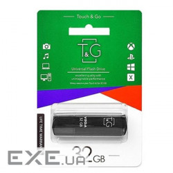 Флеш-накопичувач USB 32GB T&G 121 Vega Series Black (TG121-32GBBK)