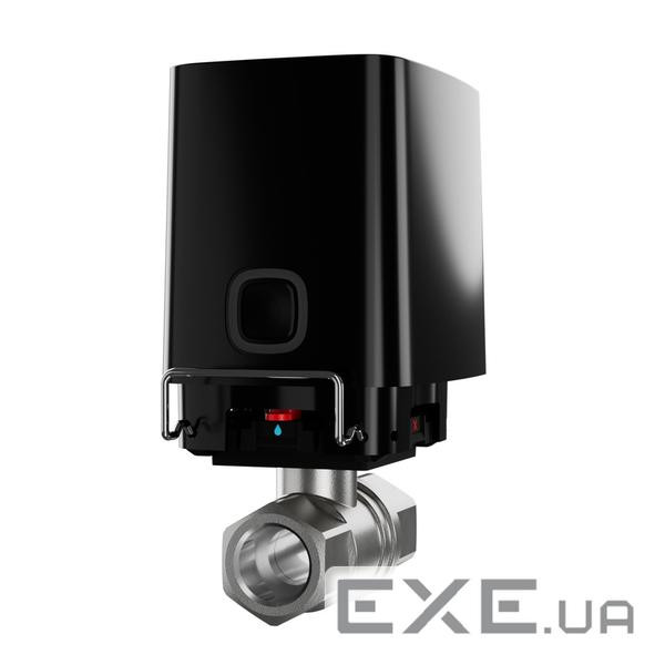 Бездротовий кран перекриття води з дистанційним керуванням Ajax WaterS (WaterStop 3 / 4&apos, black) Ajax WaterS (WaterS