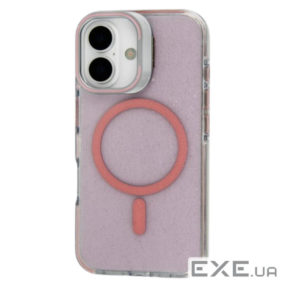 Чохол до мобільного телефона BeCover FIBRA Star Shine MagSafe Apple iPhone 17 Light Pink (715414)