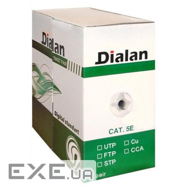 Кабель мережевий Dialan FTP 305м КПВЭ 4*2*0,50 [СU] cat.5e (10554)