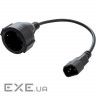 Адаптер VINGA C14-Schuko 15см (VPCC14S75C)