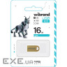 Флешка WIBRAND Lynx 16GB USB2.0 Gold (WI2.0/LY16M2G)