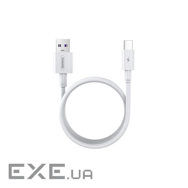 Кабель Remax Marlik USB 2.0 to Type-C PD 22.5W 5A 1M Білий (RC-175a)