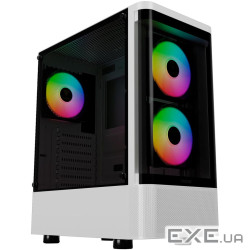 Корпус GAMDIAS Talos E3 CG White (4711514501209)