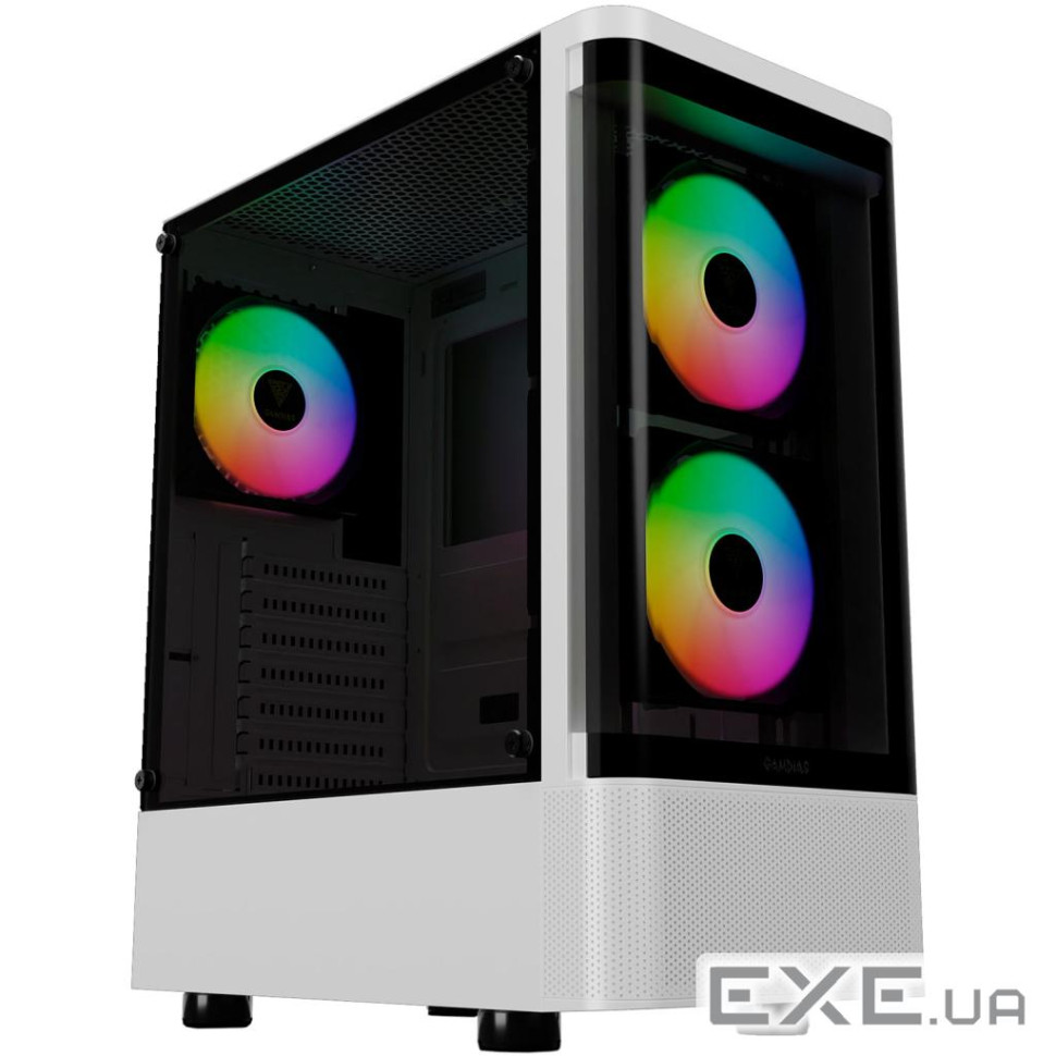 Корпус GAMDIAS Talos E3 CG White (4711514501209)