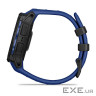 Смарт-годинник Garmin Instinct 3, 45mm, AMOLED, Black with Bolt Blue Band, GPS смарт- (010-02936-03)