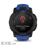 Смарт-годинник Garmin Instinct 3, 45mm, AMOLED, Black with Bolt Blue Band, GPS смарт- (010-02936-03)