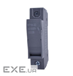 Корпус під плавкий запобіжник RT18-32 DC FUSE 32A 1000V, під запобіжник 10*38mm (RT18-32-FUSE-32A)