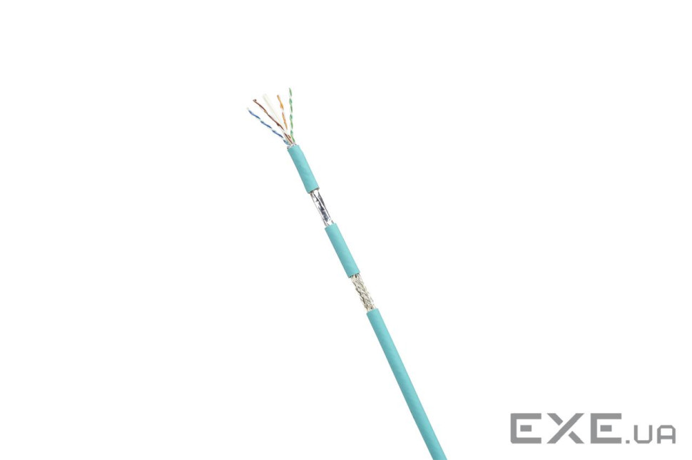 Кабель індустріальний SF/UTP, Кат.6А, Oil and UV Res, Teal (ISFCH6X04ATL-UG)