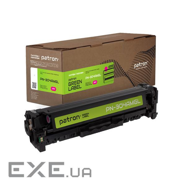 Картридж Patron HP 304A (CC533A) Green Label, magenta (PN-304AMGL)