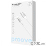 Кабель Proove ReGen Silicone USB to Type-C 3A (1m) white (CCRS27001202)