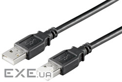 Кабель Goobay USB2.0 A M/M 1.8m, AWG28 2xShielded Cu (75.09.3593-1)
