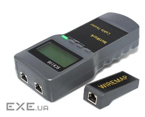 Кабельний тестер професійний Merlion SC8108, RJ-45 з пошуком обриву кабелю (YT-SC8108) (YT-SC8108)