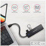 Концентратор AXAGON USB-C to 4xUSB 3.0 black (HUE-C1C)