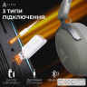 Бездротова ігрова гарнітура Ajazz AHM08 MAX Gray White (AHM08-MAX-GW)