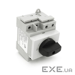 Поворотний вимикач зовнішнього монтажу HGN4-NL1-32, DC1000V, 32A, 4P, IP66, Grey (YT-HGN4-NL1-32) HGN4-NL1-32, DC1000V,