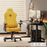 Крісло ігрове Anda Seat Kaiser 3E Fabric XL Bright Yellow (AD23YC-XL-09-Y-CF-Y01)