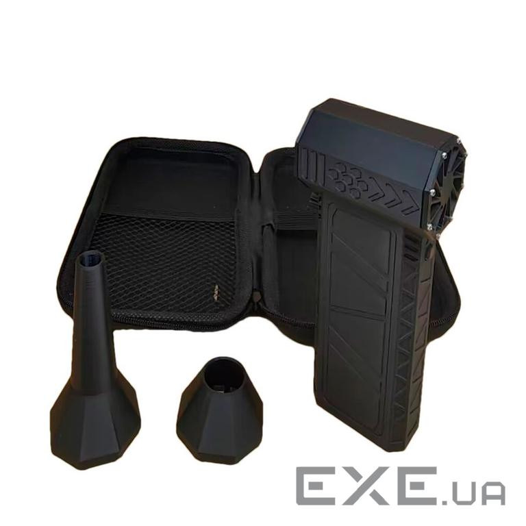 Ручний портативний турбовентилятор компрессор X3, 130000RPM, 52m / s, Black (YT-X3 / 52+M / S)