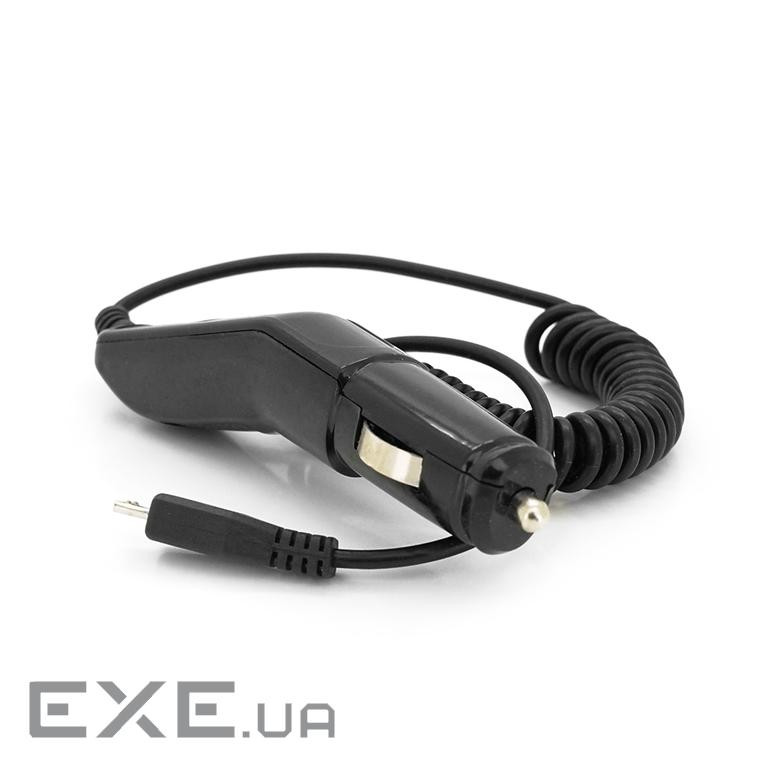 АЗУ Noname 12V-USB micro, 5-5.5V, 0,5A, Black, Box (06266)