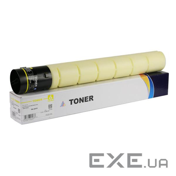 Тонер-картридж CET Konica Minolta TN-321 yellow 527г (CET7266)