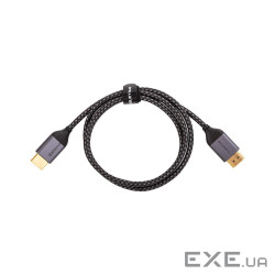 Відео кабель Cabletime HDMI (M) - HDMI (M), 2.1V, 32AWG, 8K Ultra HD, 2м (CA914654) (CA914654)