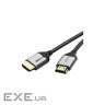 Відео кабель Cabletime HDMI (M) - HDMI (M), 2.1V, 32AWG, 8K Ultra HD, 2м (CA914654) (CA914654)