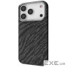 Чехол Gleam Case with Magnetic Ring iPhone 17 Pro Max black blaze (65183 black  (65183  black blaze)