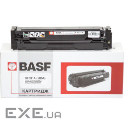 Картридж BASF HP LJ M180n/M181fw/CF531A Cyan (KT-CF531A) (BASF-KT-CF531A)