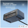 Фільтр мережевий ColorWay, 2 розетки, 2 м, Dark Blue, GaN, 2xType-C (45 Вт + 12 Вт) / (CW-CHE25PDB)