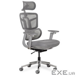Офісне крісло Mealux S4 Air Fabric Grey (HF-S4 F/G)