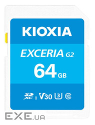 KIOXIA SD-Card Exceria 64GB Gen 2. (LNEX2L064GG4)