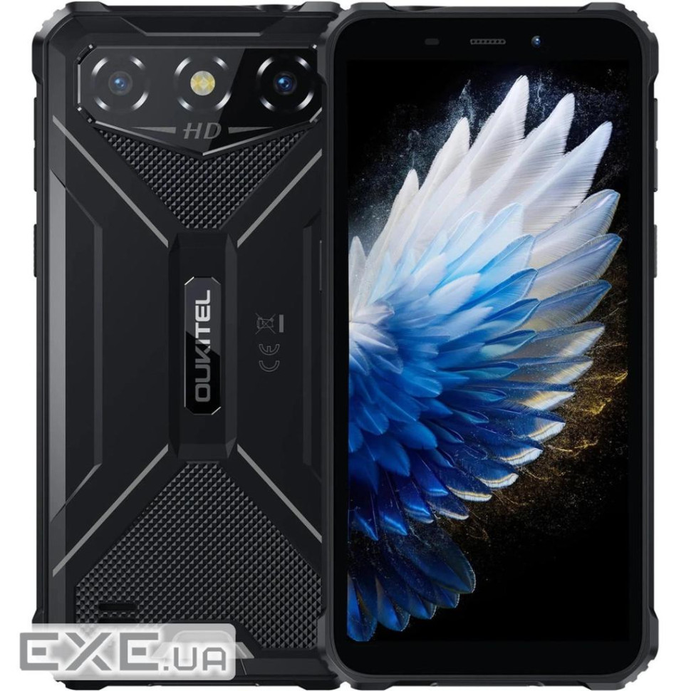 Смартфон Oukitel G3 6" HD+ /4GB/128GB T310 /6300mAh /13+5Мп/ IP69K/Black (G3_BK)