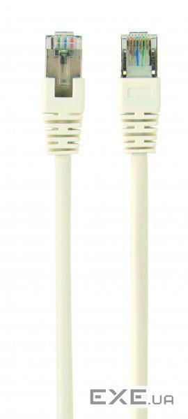 Патч корд PP6-2M, FTP, категорія. 6, литий, 50u "штекер із засувкою, 2.0 м, білий (PP6-2M (PP6-2M/W)