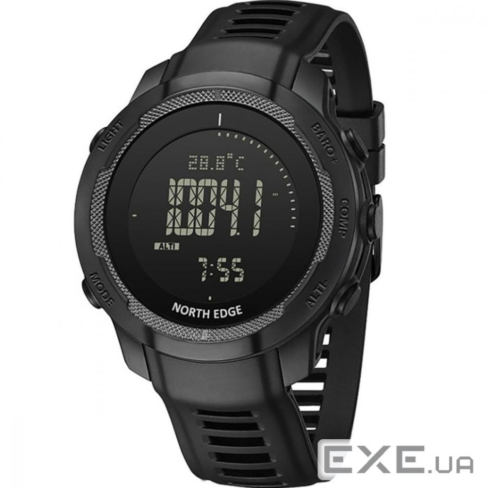 Цифровые Часы NORTH EDGE VERTICO black (61280 black)