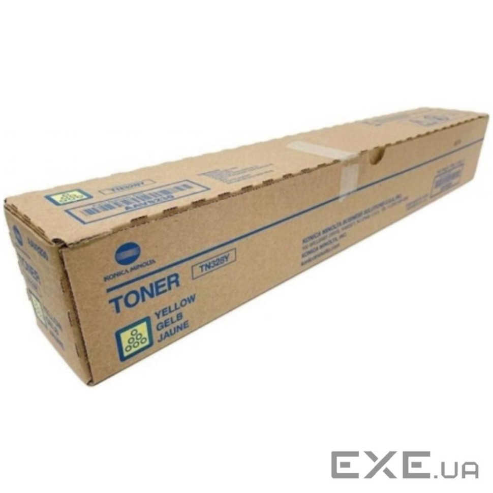 Тонер-картридж KONICA MINOLTA TN-328Y Yellow, для Bizhub C250i/ 300i/ C360i (AAV8250)