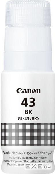 Контейнер з чорнилом Canon GI-43 Black 70ml (4698C001)