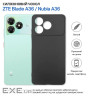Чохол до мобільного телефона BeCover silicone ZTE Blade A36 / Nubia A36 Black (714936)