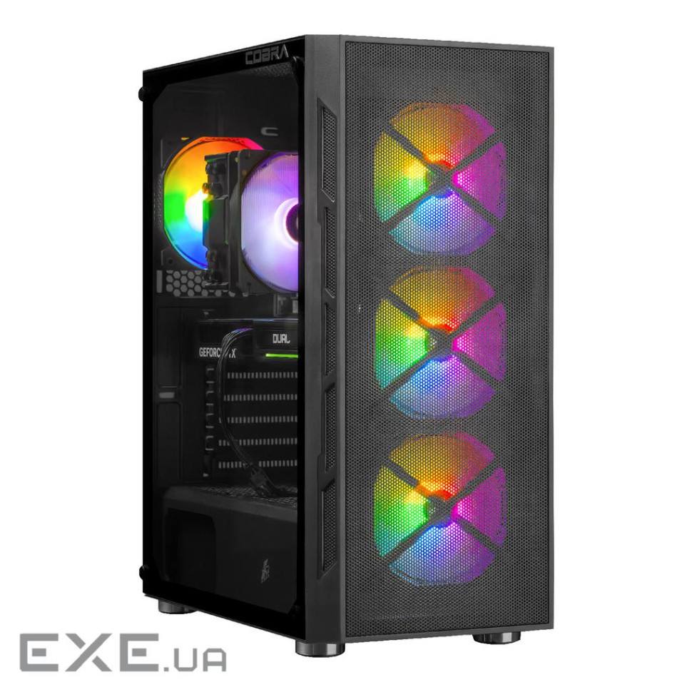 Персональный компьютер COBRA Advanced (A57.32.S1.56T.20748), AMD Ryzen 7 5700 / 3.7 - 4.6 ГГц / DDR4