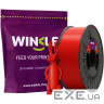 Пластик (Filament) WINKLE PETG 1кг, 1.75мм, пекельно-червоний (PET01000175ROJDIAWNK)