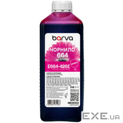 Чорнило Barva Epson 664 1 л, special magenta (E664-426e)