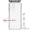 Чохол до мобільного телефона BeCover Anti-Shock Motorola Moto G05 / E15 Clear (713470)