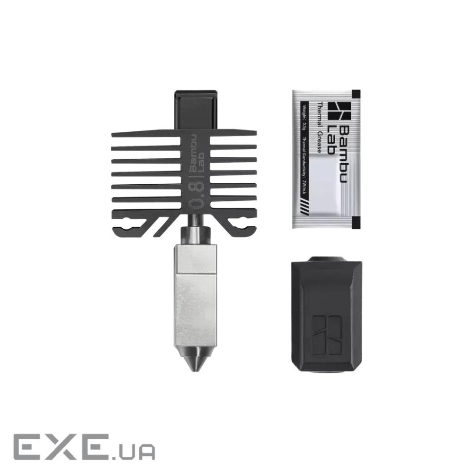 Хотенд (Сопло) Bambu Lab Hotend - X1/P1 0,8mm Hardened Steel (FAH003-N-1)
