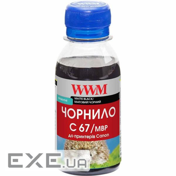 Чорнило WWM Canon PFI-107 100г Matte Black pigm. PFI-107MBk (C67/MBP-2)
