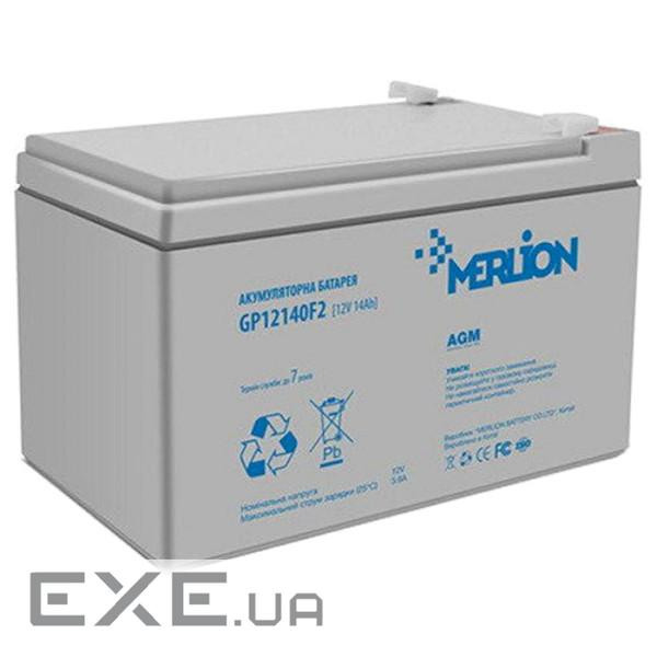 Акумуляторна батарея MERLION GP12140F2 (12В, 14Ач)
