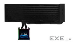 Водяне охолодження для ПК LIAN LI Hydroshift II OLED Curved 360Fanless, Black (G89.GHS2OLDC36NB.00)
