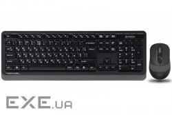 Комплект клавіатура + миша A4TECH Fstyler FG1010 Gray (FG1010 (Grey))